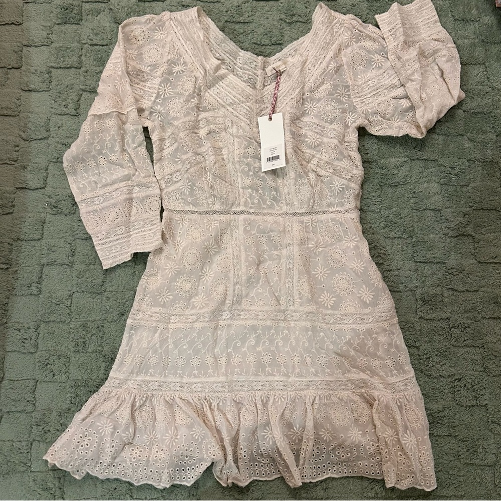 LOVESHACKFANCY SIZE 4 Cheri dress - Picture 3 of 5